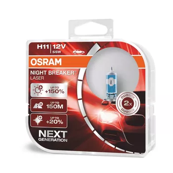 Osram Night Breaker Laser 64211NL-HCB H11 12V 55W