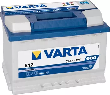 Varta Blue Dynamic E12 12V 74Ah 680A