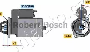 Startér Bosch (0 001 110 115)