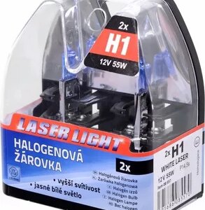 Žárovka H1 12V 55W WHITE LASER 2ks