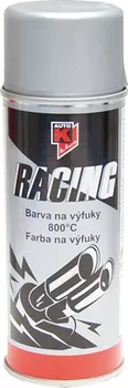 Auto-K Racing žáruvzdorná barva na výfuky stříbrná 400 ml