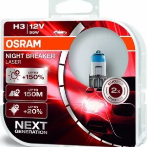 Osram NBL Next Generation H3 12V 55W PK22s 2 ks