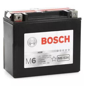 Bosch Moto M6 BO 0092M60240 12V 18Ah 260A