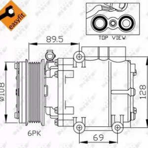 NRF EASY FIT 32248